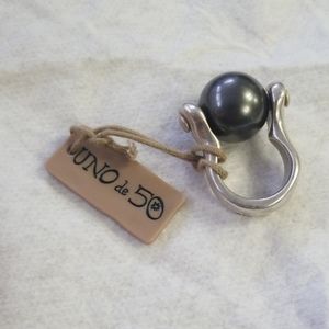 Uno de 50 Guadalquivir Faux Pearl Ring